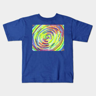 Whirlpool of Colour Kids T-Shirt